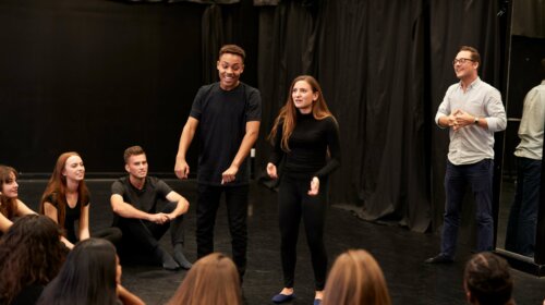 Whole class blue and ambassador