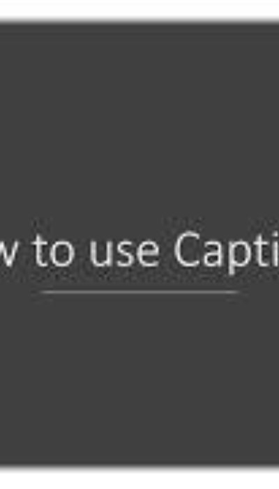 Using Closed Captions