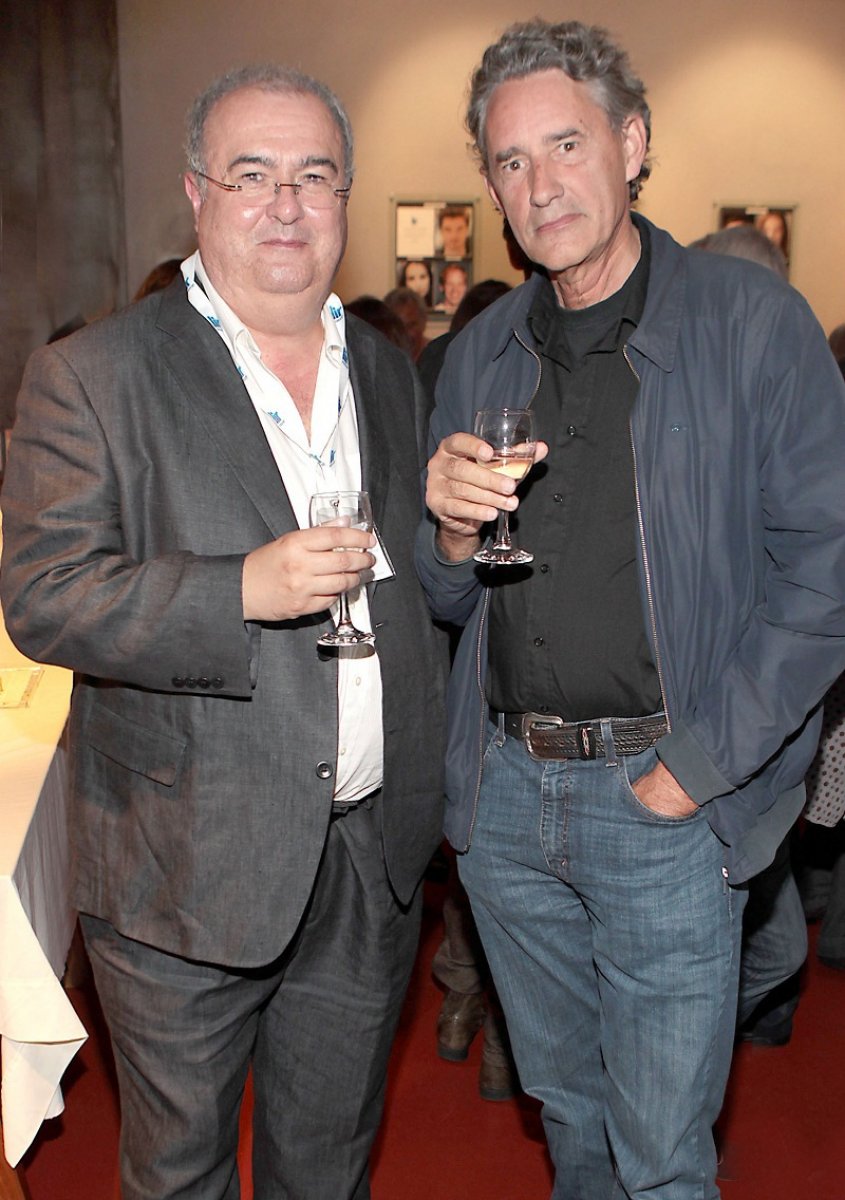 Brian Singleton And Prof  Steve Wilmer2C Former Head Of School Of Drama Film  Music Tcd For Web