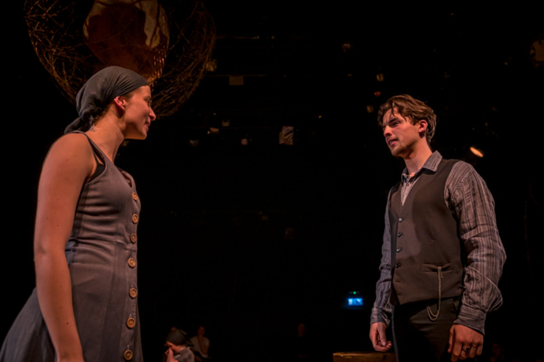 Agnes O'Casey and Adam Richardson. Blood Wedding by Federico García Lorca.