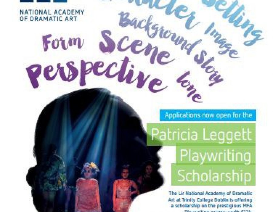 The Patirica Leggett Playwriting Scholarship 2018